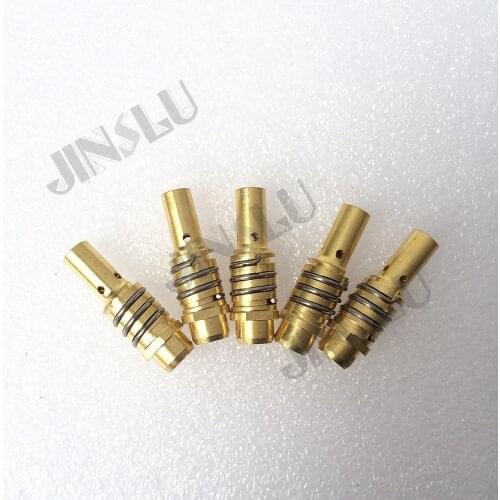 Binzel or BW style 15AK MB15 Gas Nozzle Holder for MIG MAG Welding Torch 5 pcs For Mig Welder MIG-160 JINSLU SALE1