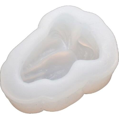 Buddhism Prayer Hand Pendant Silicone Resin Mold Buddha Bead Mold Jewelry Tools