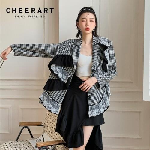 Женские пиджаки Cheerart China At AliExpress