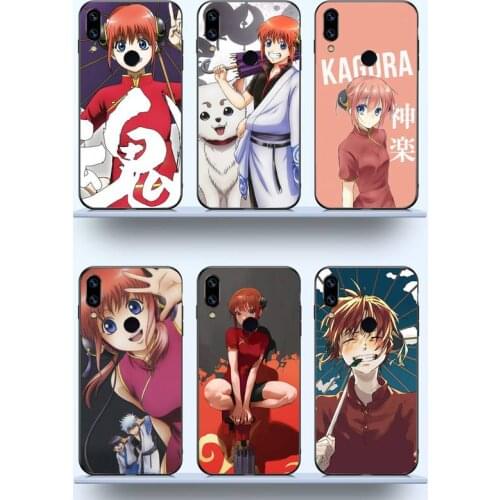 Kagura Gintama Anime Phone Case For Xiaomi Redmi note 7 8 9 t max3 s 10 pro lite funda shell coque cover