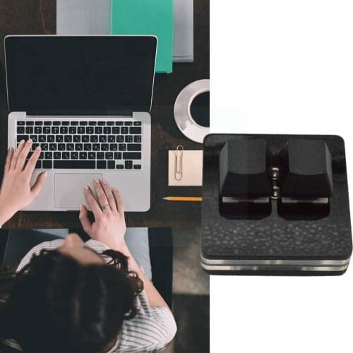 Black 2-key Keypad Mini Keyboard Copy And Paste OSU Macro Custom USB SayoDevice Programming Shortcut Gaming Keycaps Mechani H6V2