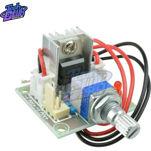 LM317 DC 3.25-15V To DC1.25V-13V Linear Converter Step Down Buck Voltage Regulator Board Speed Control Module