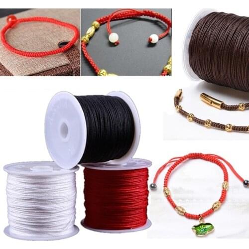 393inch/Roll Strong Elastic Stretchy Crystal Beading Thread Cord for Bracelet DIY String Braided Hand-woven Jewelry Making