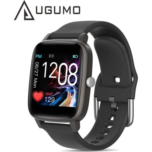 UGUMO NEW Smart Watch with Body Temperature Heart Rate Blood Pressure Monitor Sport Tracker Men Women Smart Bracelet Smartwatch