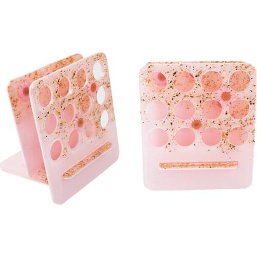 Handmade Epoxy Resin Mold Essential Oil Bottle Holder Mould Tray Crafts Art