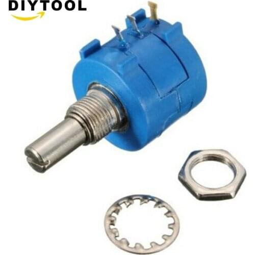 3590S-2-503L 50K Ohm BOURNS Rotary Wirewound Precision Potentiometer Pot 10 Turn