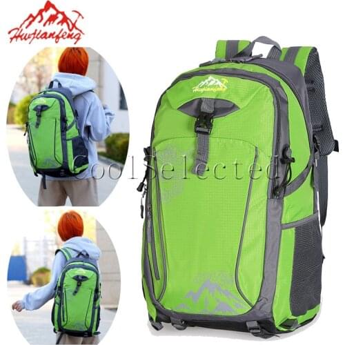 Casual fashion waterproof outdoor hiking camping travel school men and women backpack laptop sports backpack