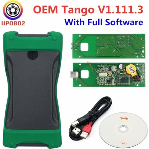 OEM Tango OBD2 Key Programmer V1.111.3 Full Version Tango Auto Key Transponder OBD 2 OBDII Tango Car Key Maker Key Programming