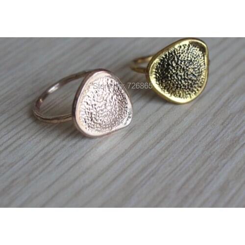 Retro Style of Sun Lava in The Shape of A Ring, Irregular Grain Rings Jewelry for Women And Men Wholesale Free Shipping
