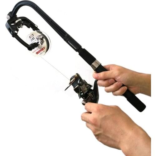 Fishing Reel Line Winder Pesca Spooler Winding System Spinning Tackles Box Tools Accessories