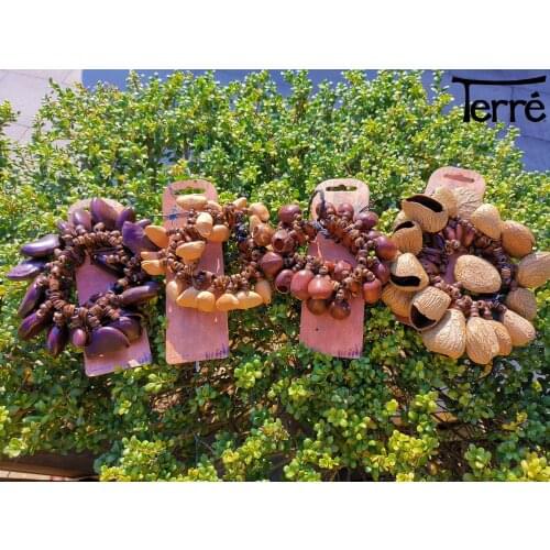 Terre seed shaker bracelet shaker ankle shaker handshaker seedshaker long seedshaker XXL Chacha Pangi Kemiri Juju