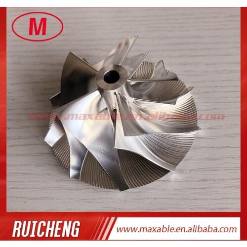 TD07S 5+5 blades 55.96/78.00mm high performace Turbocharger Billet/aluminum 2618/milling compressor wheel