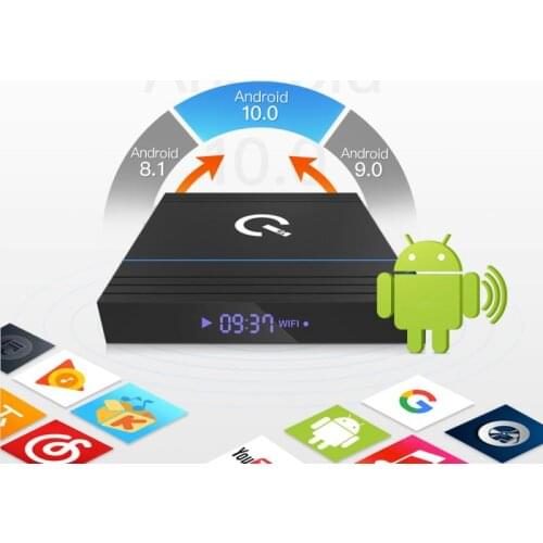 2021 H616 Q95 AIR Smart TV Box Android 10 Support 4K HD Youtube Google Play 4G 64GB 2.4G Wifi H96 Max Android 10.0 Set Top Box