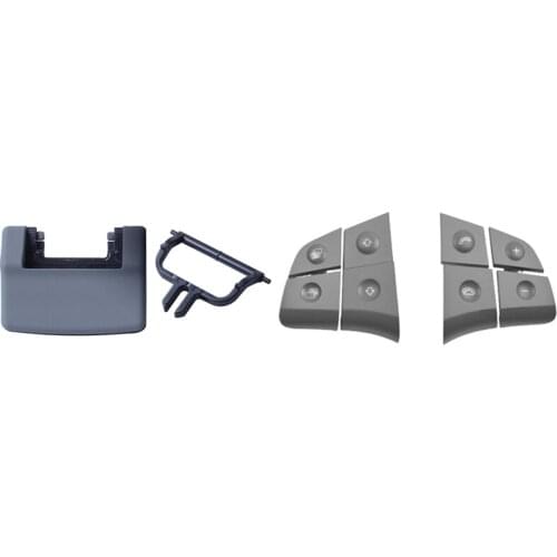 1 Pcs Front A/C Air Conditioning Vent Outlet Tab Clip Repair Kit & 1 Set Car Multifunction Audio Steering Wheel Button