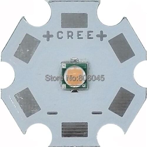 10pcs 3535 3W Full Spectrum 380NM-840NM High Power LED Hydroponics Plant Grow Light Emitter Diode 8/12/14/16/20mm Aluminum PCB