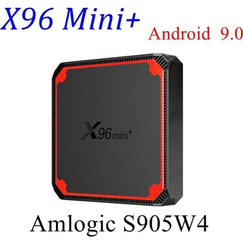 5PCS X96 Mini Plus Android 9.0 TV Box Amlogic S905W4 Quad Core 1G 8G 2G 16G 2.4G&5G Dual Wifi 4K HD Google Youtube Media Player