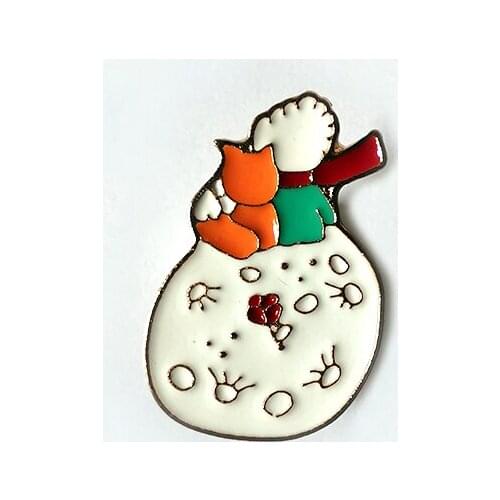 Anime Enamel Pins Lovely Fox Brooches For Women And Kids Lucky Gifts Backpacks Badge Jewelry Wholesale