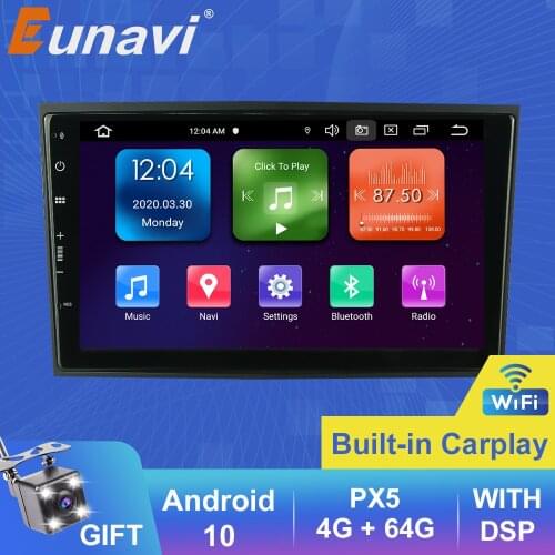 Eunavi DSP 1 Din Android Car Radio GPS For Opel Vectra C Zafira B Corsa C D Astra H J G Vivaro Meriva Veda Multimedia DVD Player
