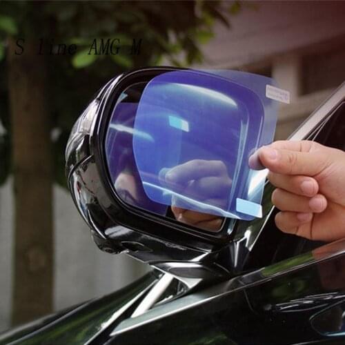 Car Styling Rearview Mirror Protective Film Anti Fog Clear Rainproof Covers Stickers For Mercedes Benz W205 W213 C E Class GLC