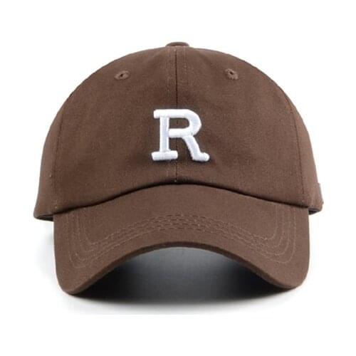 3D Embroidery R Mens Baseball Cap Snapback Kpop Hip-Hop Summer Hat Fluorescent Green Cotton Womens’ Hat Cotton Sun Hat BQM074