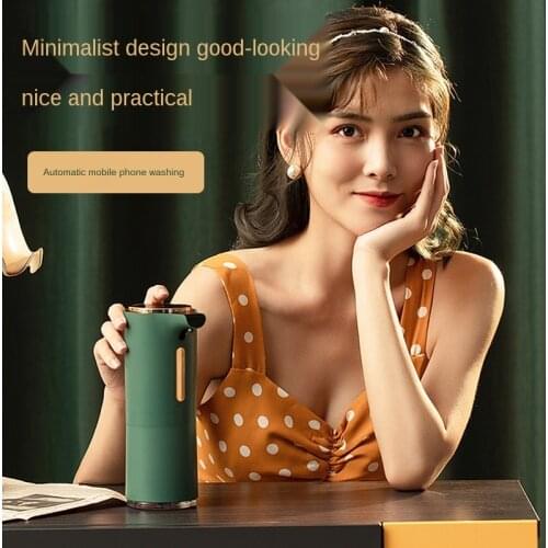 Mobile Smart Phone Induction Foam Soap Dispenser Household Antibacterial Electric Press-Free Automatic Hand Sanitizer Machine