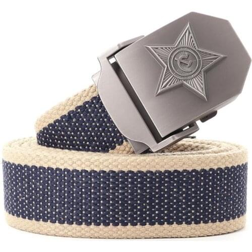 Mens Belts Fashion New Unisex Trousers Belts Canvas Belt Breathable Outdoor Tactical For Jeans Waist Belt