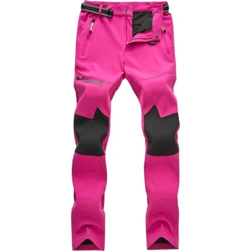 2019 New women spring outdoor pants windproof hiking camping waterproof Hiking Pants Camping Trekking Fishing Sport Trousers