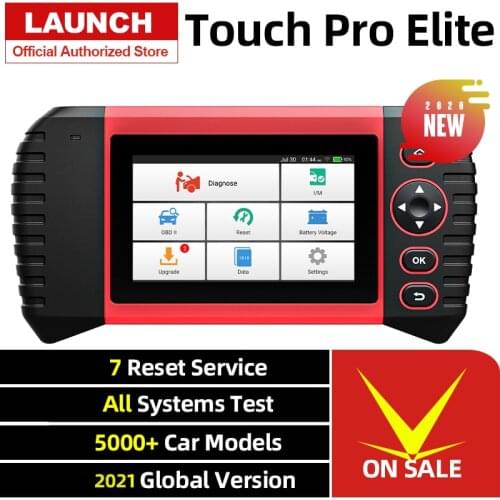 New Launch Touch Pro Elite OBD2 Scanner Full System Car Diagnostic Tool Auto Scan Tools Automotive Test Universal Autoscanner