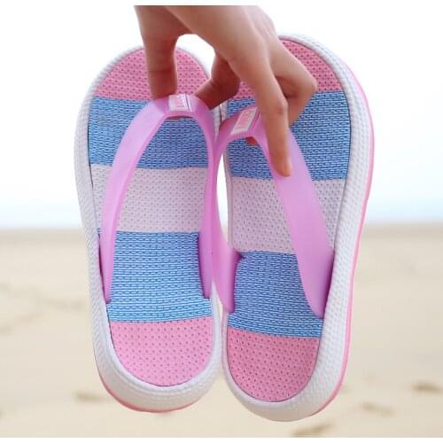 Thick Platform massage Slippers Women Indoor Bathroom Slipper Soft Anti-slip Family Home Floor Slides Female Girls Summer Shoe