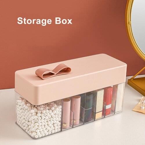 Large Capacity Lipstick Storage Box Cute Nice-looking Exquisite Cosmetics Storage Case Multi-cell Lipstick Box Dropshipping
