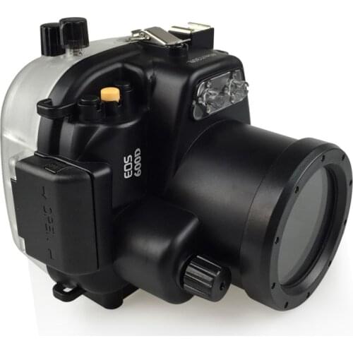 130ft/40m Waterproof Underwater Housing Camera Diving Case for Canon 600D T3i Camera Bag Case Cover
