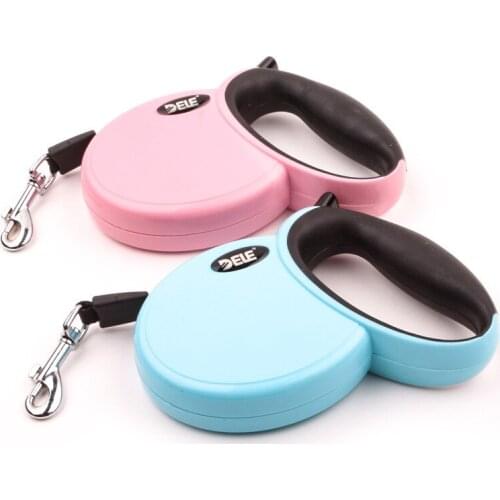 High-Quality Cat Leash Retractable Traction Rope Belt Automatic Flexible Dog Leash Nylon Pet Leashes Accessories Pets Products