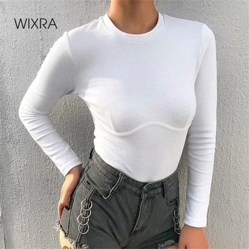 Wixra Women's Plain T-shirts