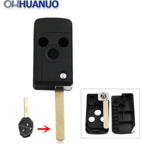 3 Buttons Replacemenn Car Keys Shell Modified Folding Remote Key Shell For Subaru Legacy Forester Outback Uncut