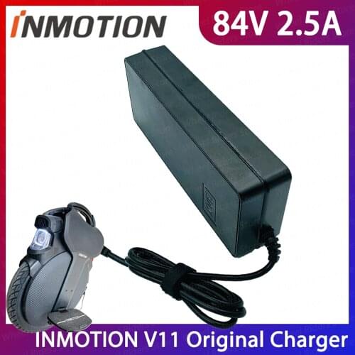 Inmotion V11 Electric Unicycle Original Charger 84V 2.5A Spare parts accessories monowheel
