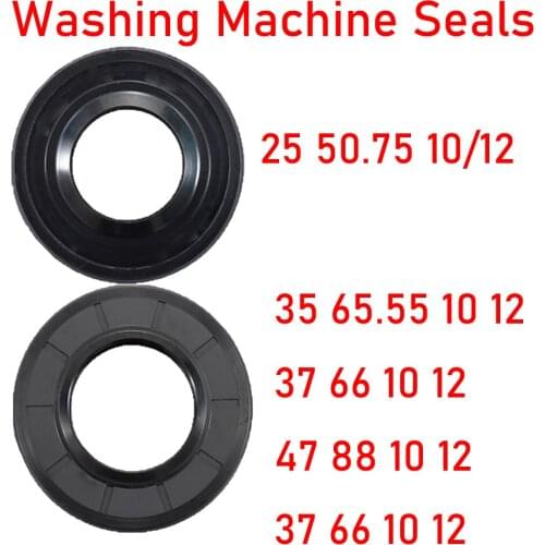 1PC Drum Washing Machine Water Oil Seal Repair Part Kit 37*66*10/12 47*88*10/12 25*50.75*10/12 35*65.55*10/12 47*88*10/12MM