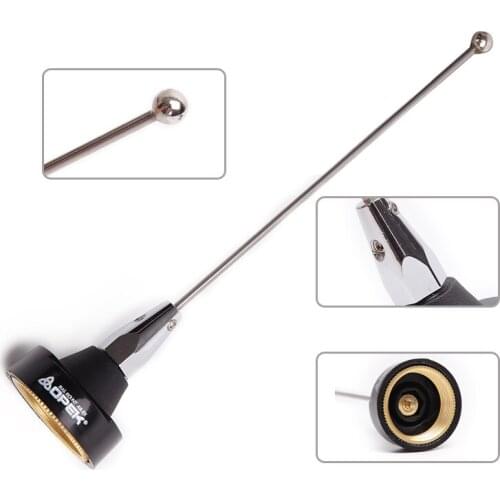 Abbree NC-450M UHF 400-520MHZ Frequency Super Suction Magnetic Mount with 18 cm Antenna Coaxia Cable RG-58U For Car Radio