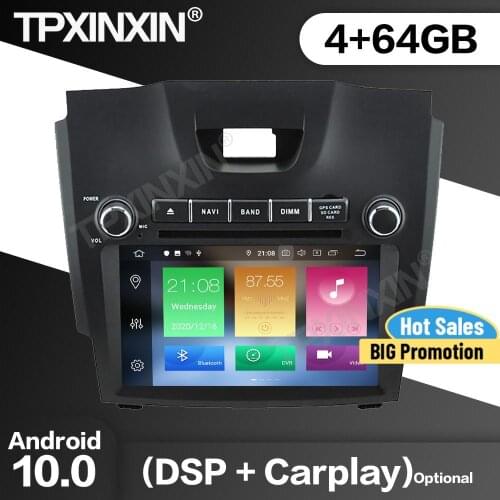 64G Car Radio 2Din Stereo Receiver Android For Chevrolet TRAILBLAZER Holden S10 ISUZU D-MAX Colorado Multimedia Player Head Unit