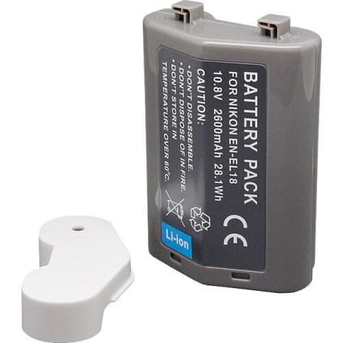 For Nikon 2600mAh en-el18 battery D4 D4s D5 one-body battery en-el18a d800 handle