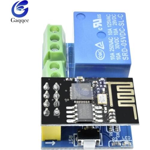 ESP8266 ESP-01 ESP01S 5V WiFi Relay Module ESP-01S Wireless Relay Module Things Smart Home Remote Control Switch Phone APP