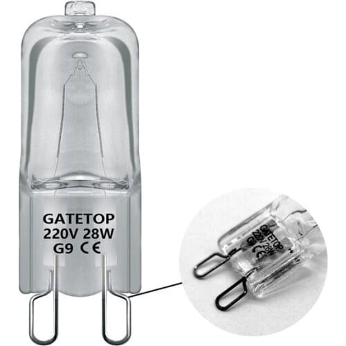 Hot Size Halogen Lamp G9 28W 220V Crystal Chandelier Home Decoration