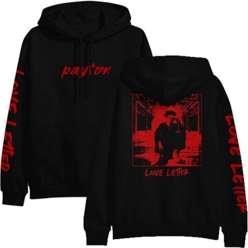 Payton Moormeier Hoodies Pytn Love Letter Out Now Sweatshirts Print Men Women Casual kpop Pullover Unisex Harajuku Tracksuit