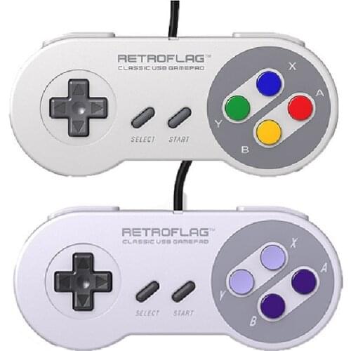 Retroflag SUPERPi Wired Classic USB Gamepad Game Controller for SUPERPi CASE-U CASE-J NESPi Case Raspberry Pi