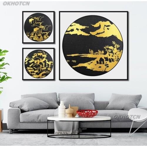 OKHOTCN Modular Paintings On The Wall