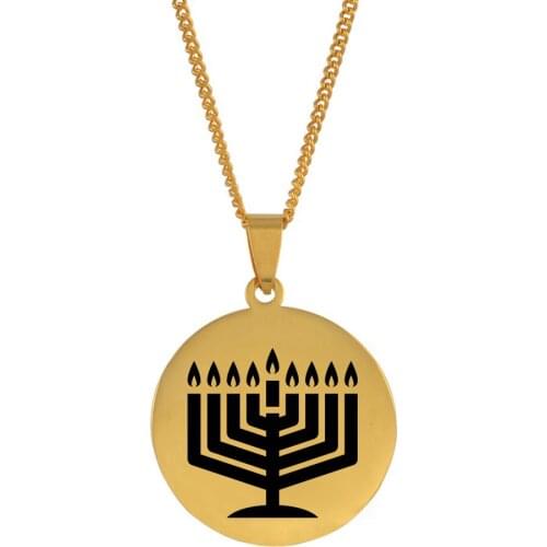 Anniyo Jewish torah, Synagogue Mosque,Hanukkah Judaism Pendant Necklaces Israeli ornaments Israel Jewelry #145021
