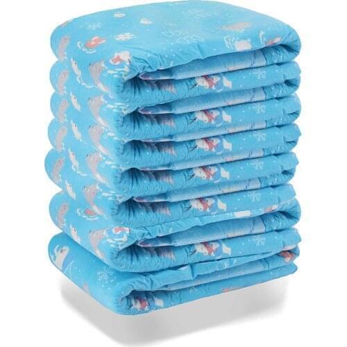 ABDL adult diapers pro youth waterproof and leak-proof diapers high waist absorption capacity diapers M/L code 2020