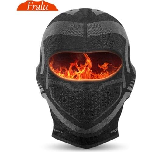 Thermal Short Balaclava Winter Fall Motorcycle Cycling Hood Liner Full Face Cover Elastic Windproof Comfortable Warmer Men Hat