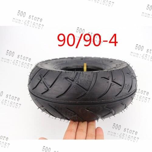 Lightning shipment 90/90-4 out tire and inner tireTyres for 10inch Ten-inch electric tire for scooter inner and outer tyre