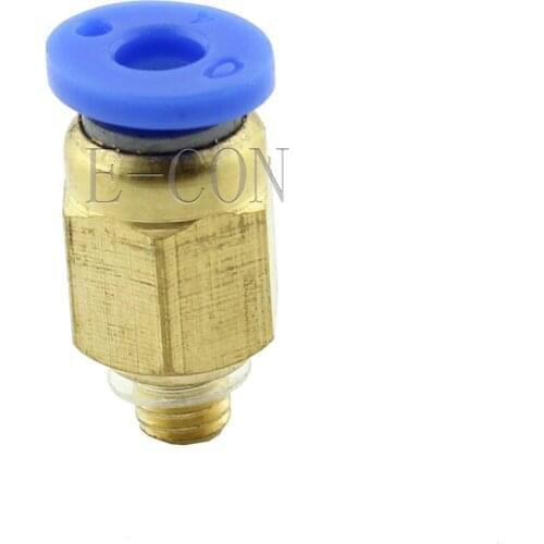 1pcs Male Connector 4mm Tube M5*0.8 metric Threaded Pneumatic Quick Release Air Fitting