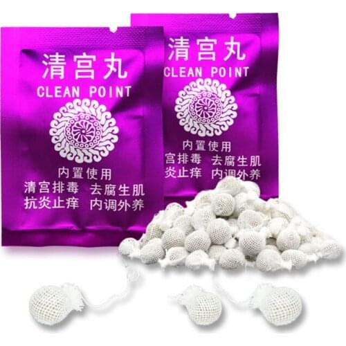10packs Womb Detox Healing Pearls Vaginal Clean Point Tampon Feminine Hygiene Product for Women Beautiful Life